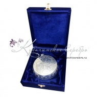 Фляга из серебра 925 пробы на 350 мл , арт №3065