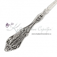 Серебряная десертная ложка , арт №4530