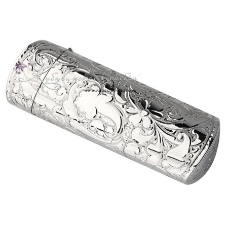 Футляр под очки с откидной крышкой без черни (Новинка)